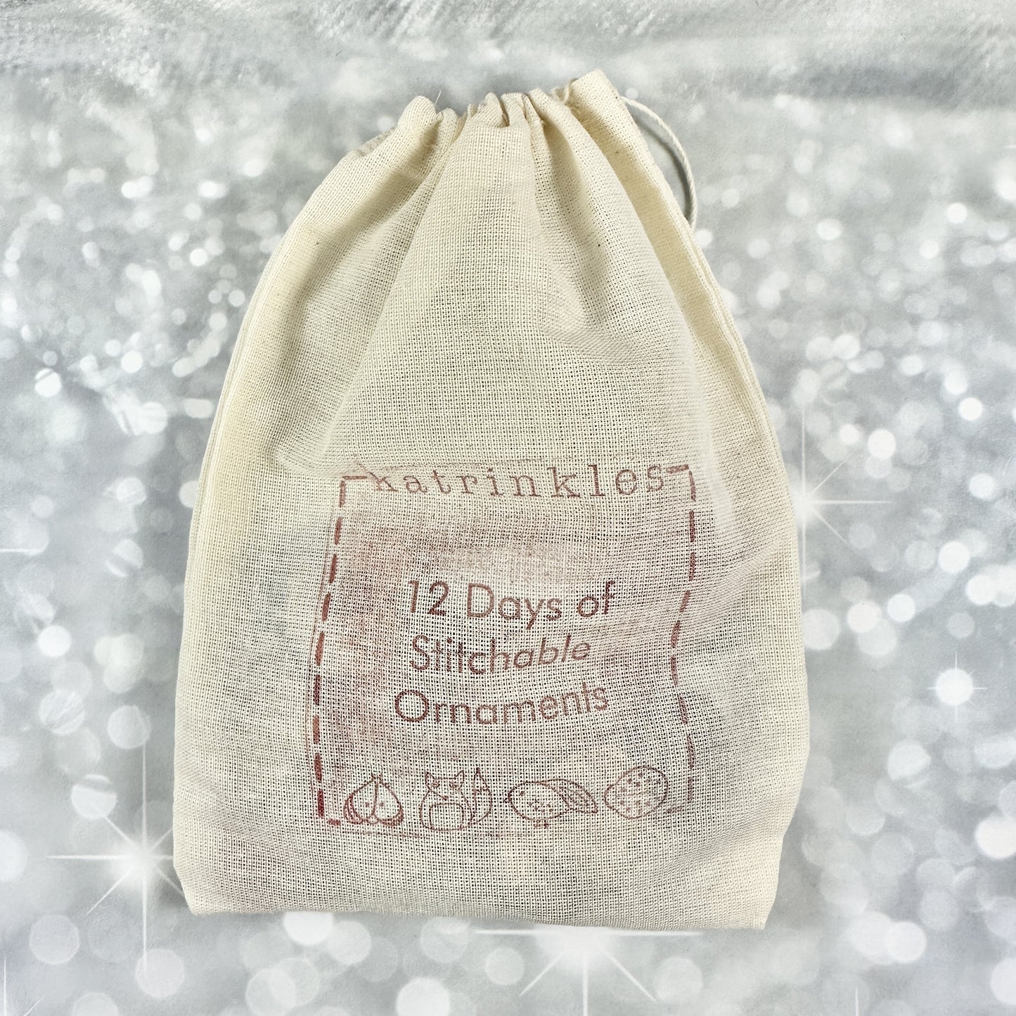 12 Days of Stitchable Ornaments Kit