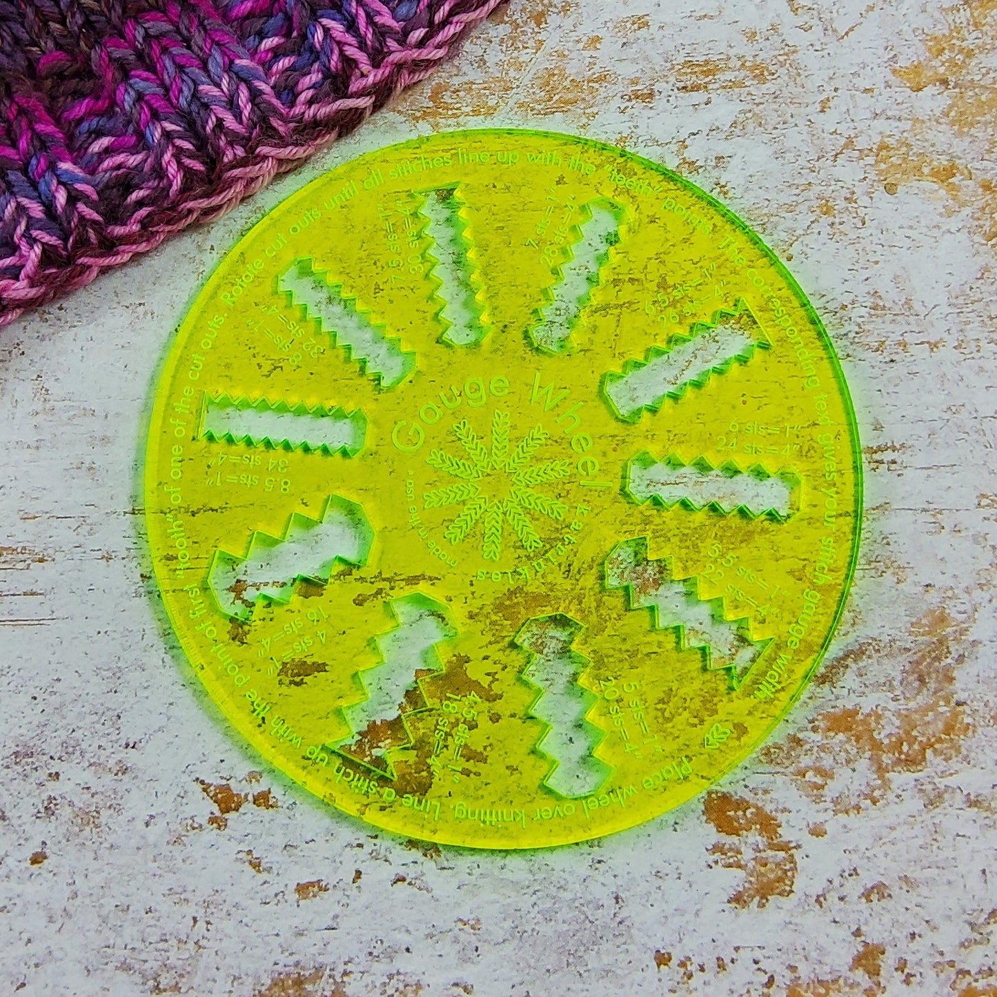 Acrylic Gauge Wheel - Pre Order