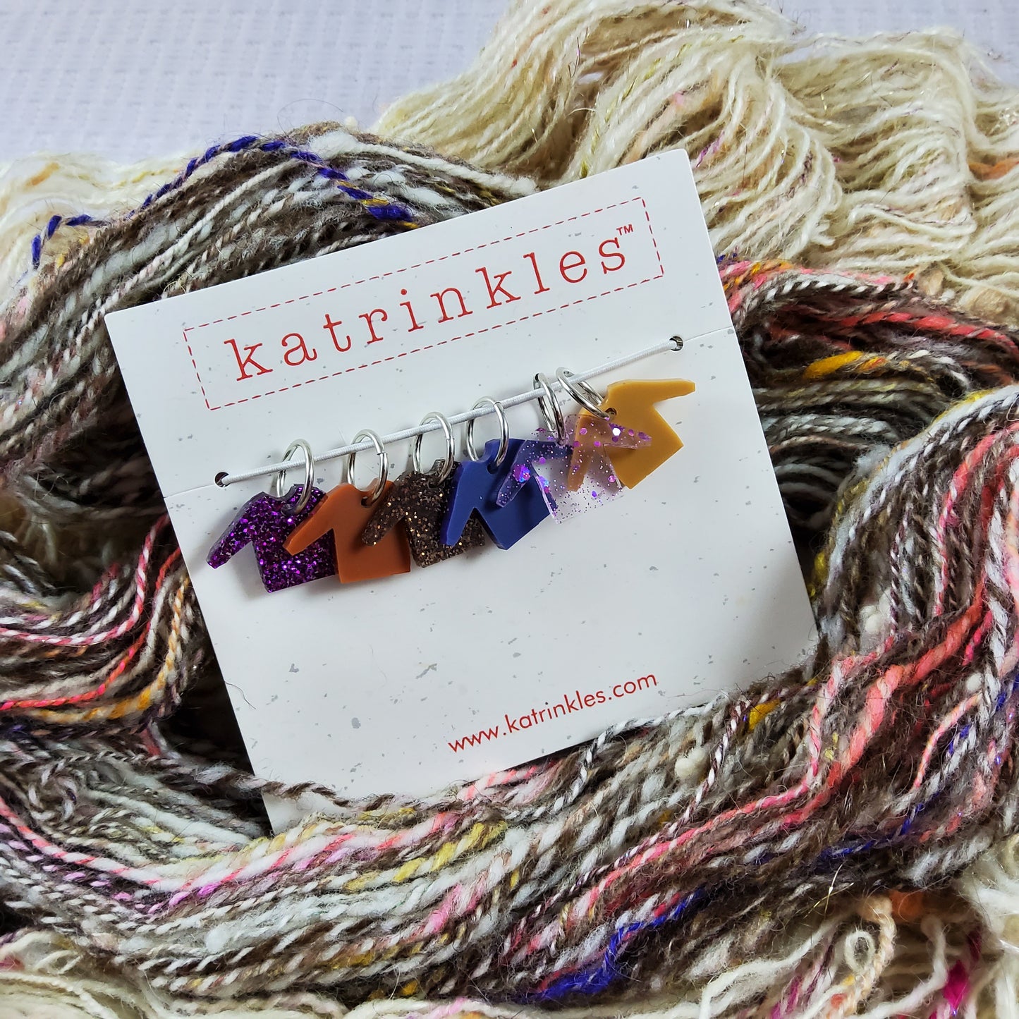 Dusk Sky Sweater Stitch Marker Set