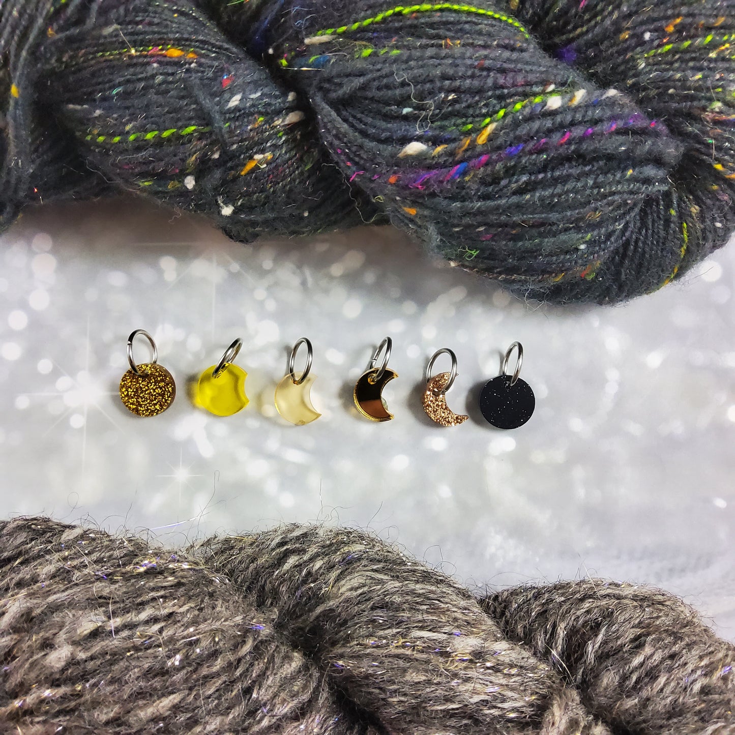 Eclipse Stitch Marker Set