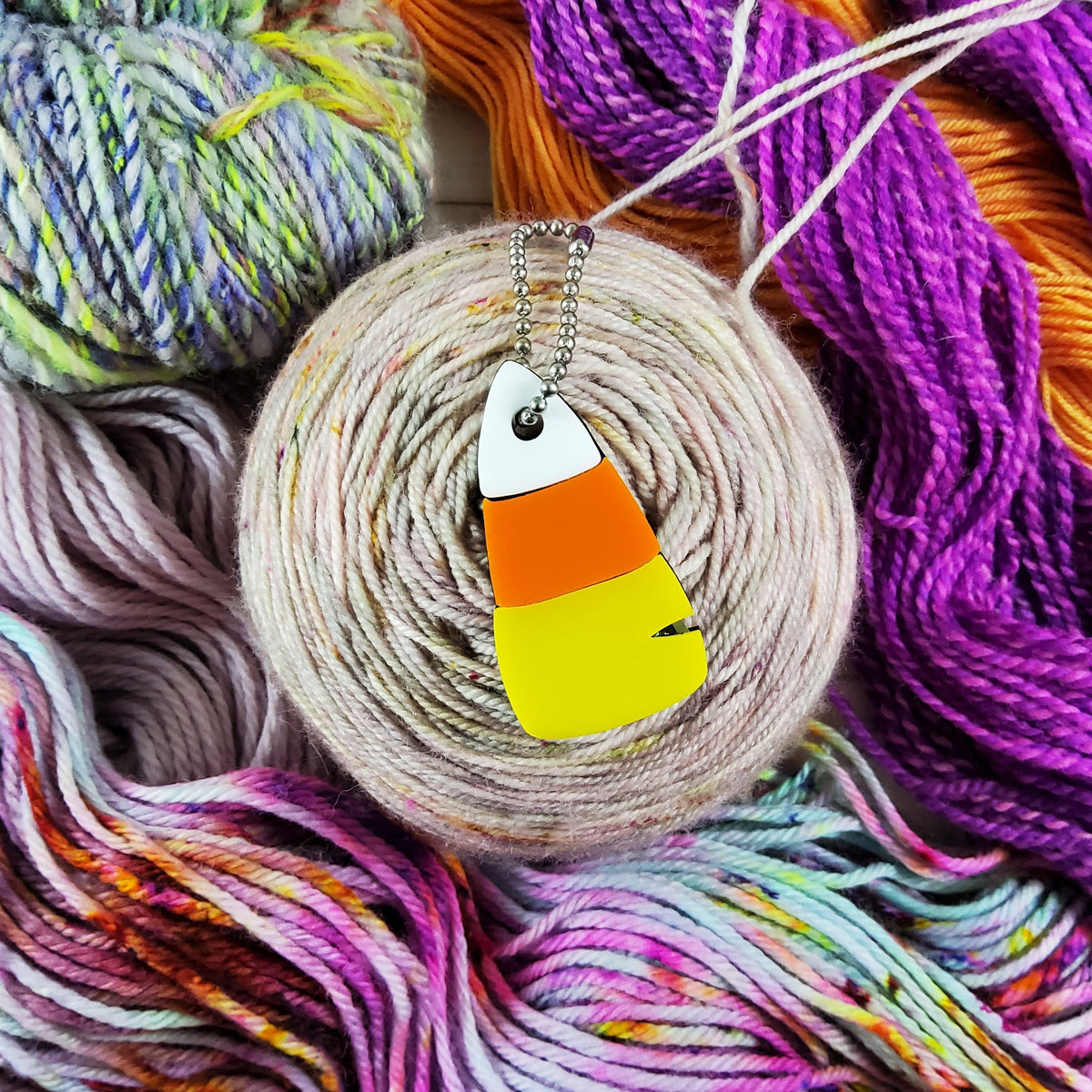 Candy Corn Yarn Cutter - Halloween Collection 2026