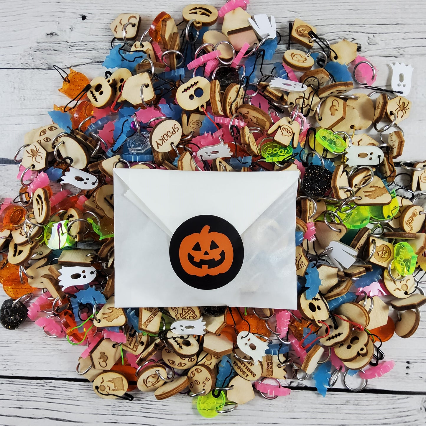 Halloween Stitch Marker Mystery Grab Bag