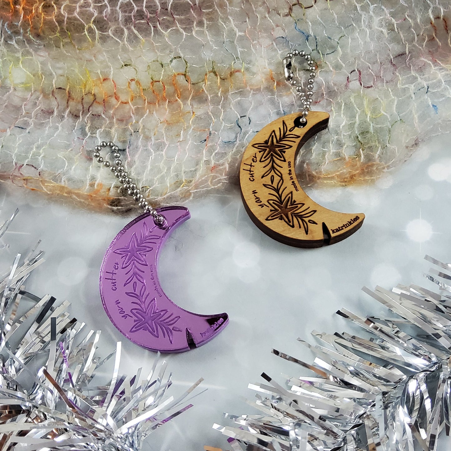 2025 Holiday Collection - Moon Shape Yarn Cutter