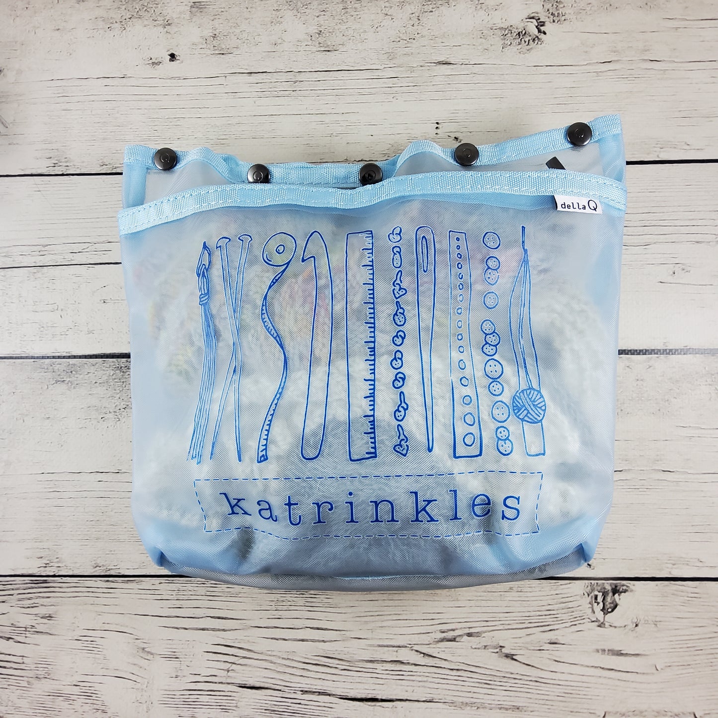 Katrinkles x Della Q Oh Snap Project Bag