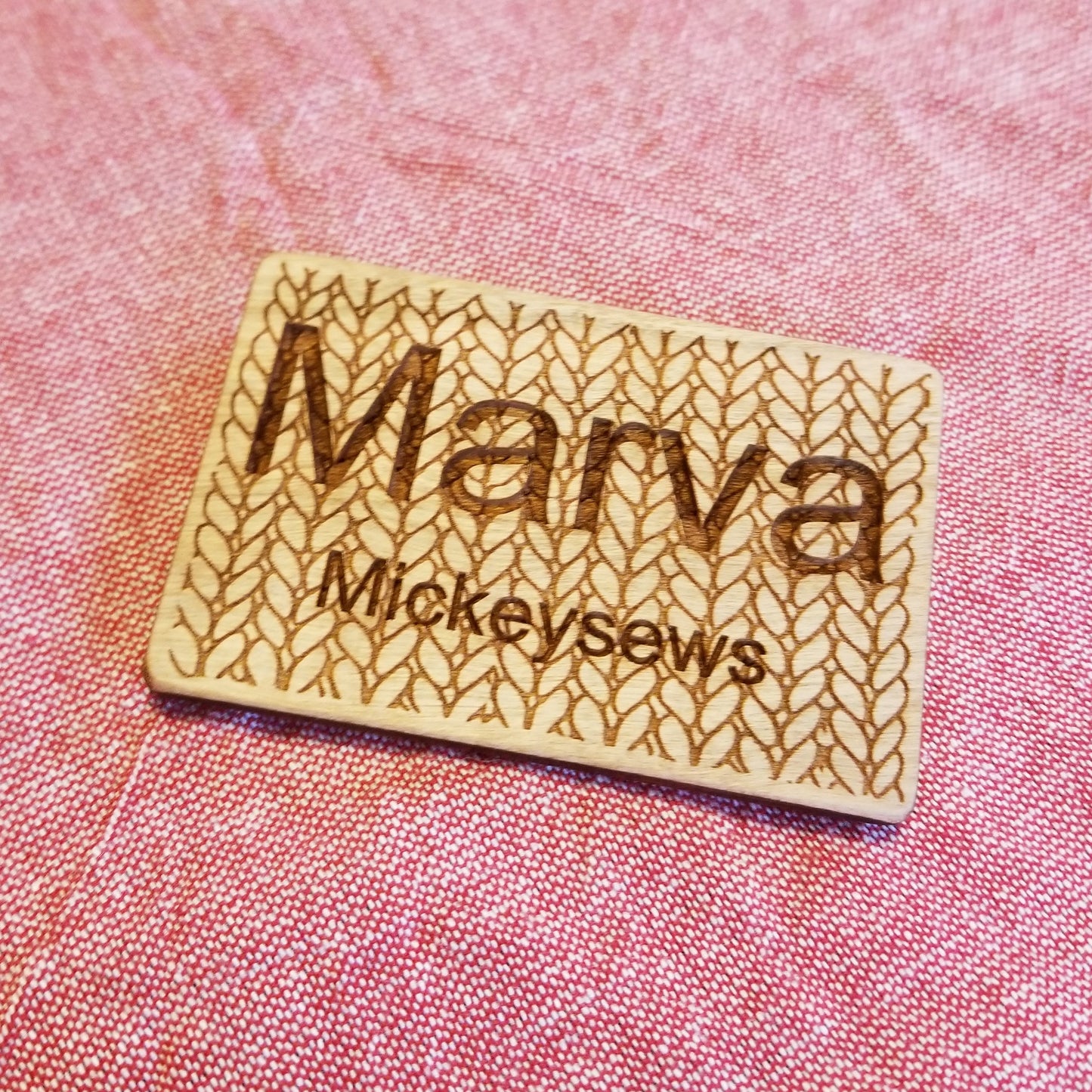 Custom Name Tag