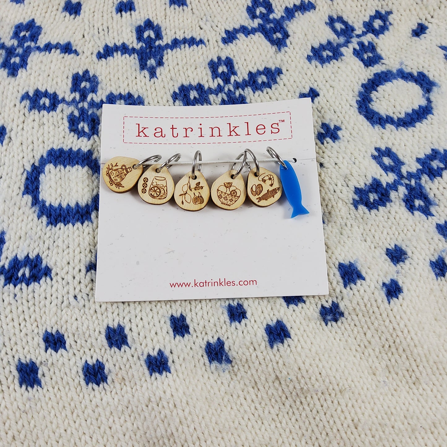 Mediterranean Stitch Marker Set