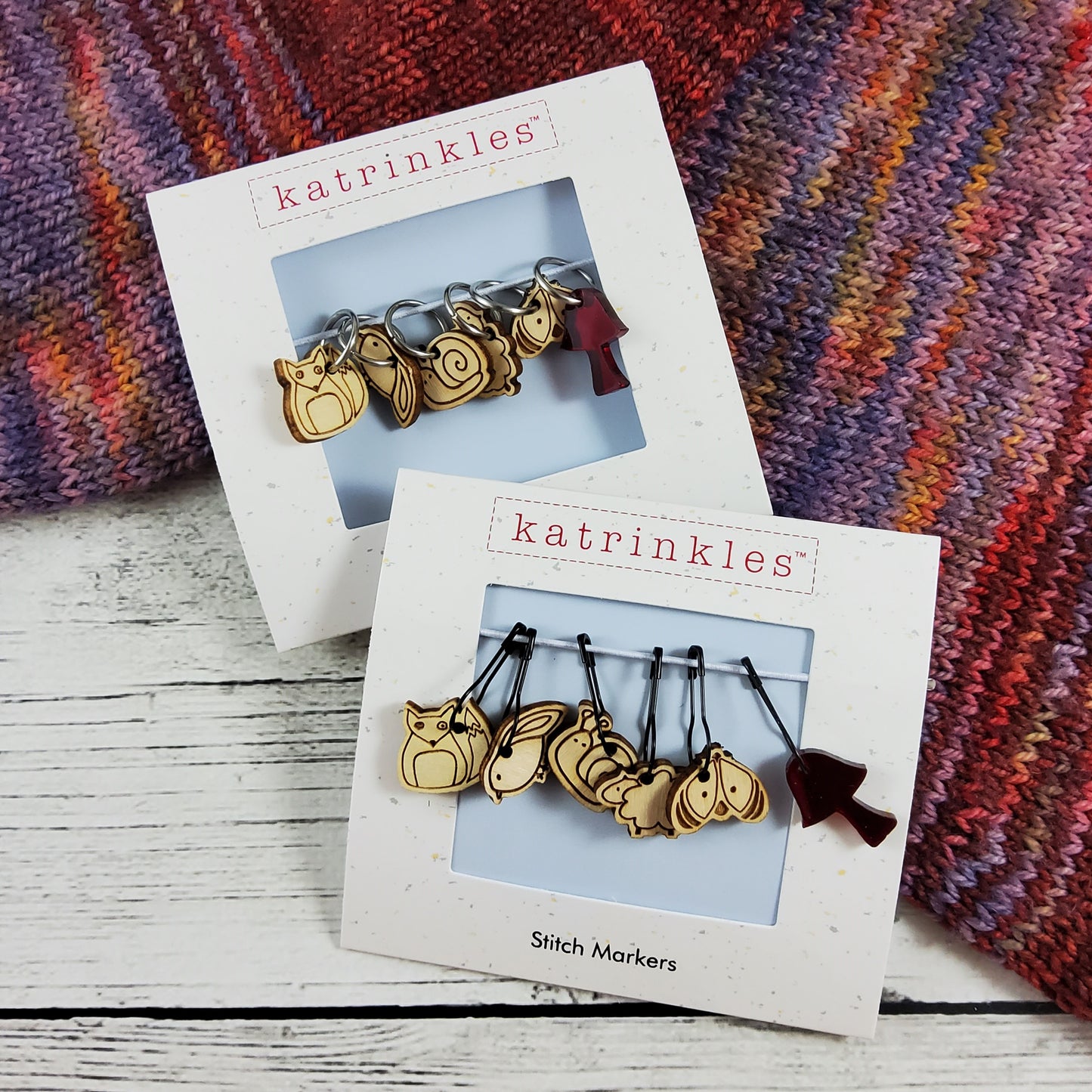 Woodland Stitch Marker Set