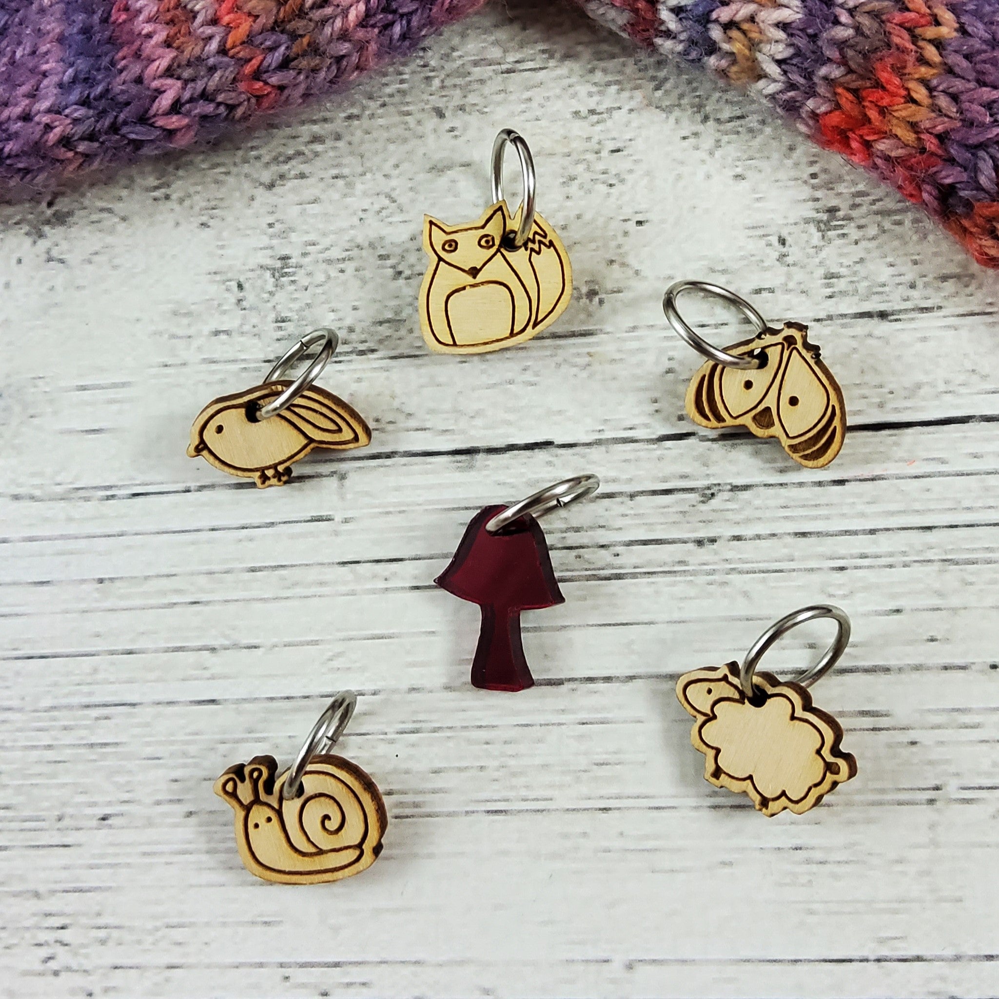 Stitch Marker Holder Pin with Acorn Charm – Katrinkles - retail