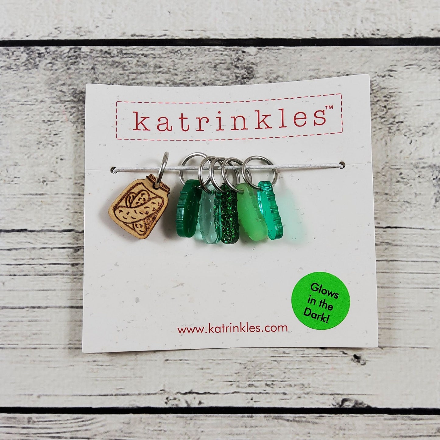 Pickle Stitch Marker Set