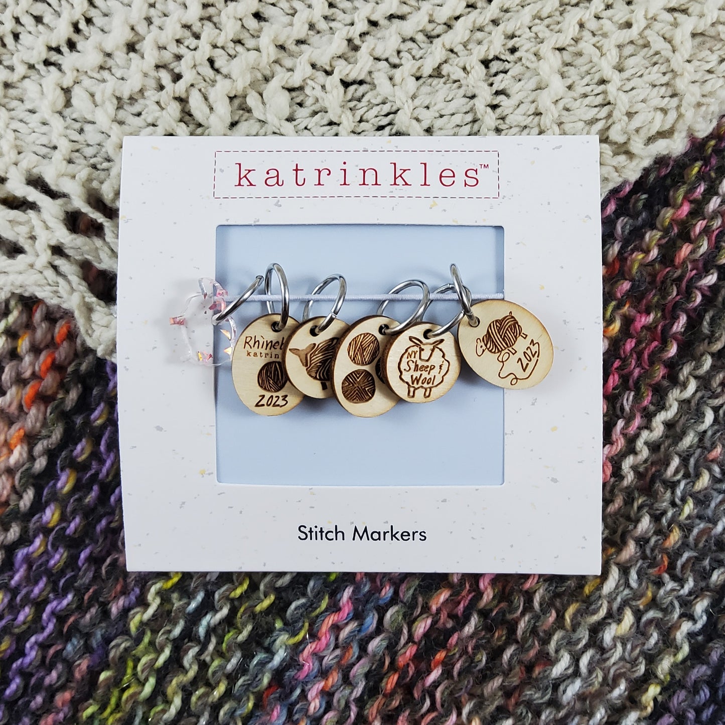 Rhinebeck 2023 Collection - Rhinebeck 2023 Stitch Marker Set - PRE-ORDER ONLY