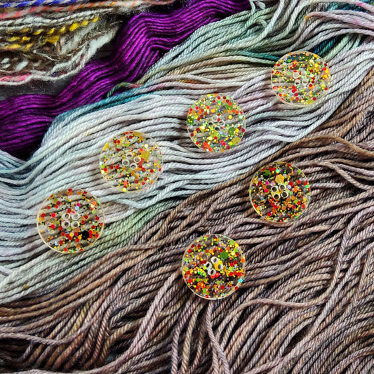 Rhinebeck Collection 2025 "Harvest" Acrylic Buttons