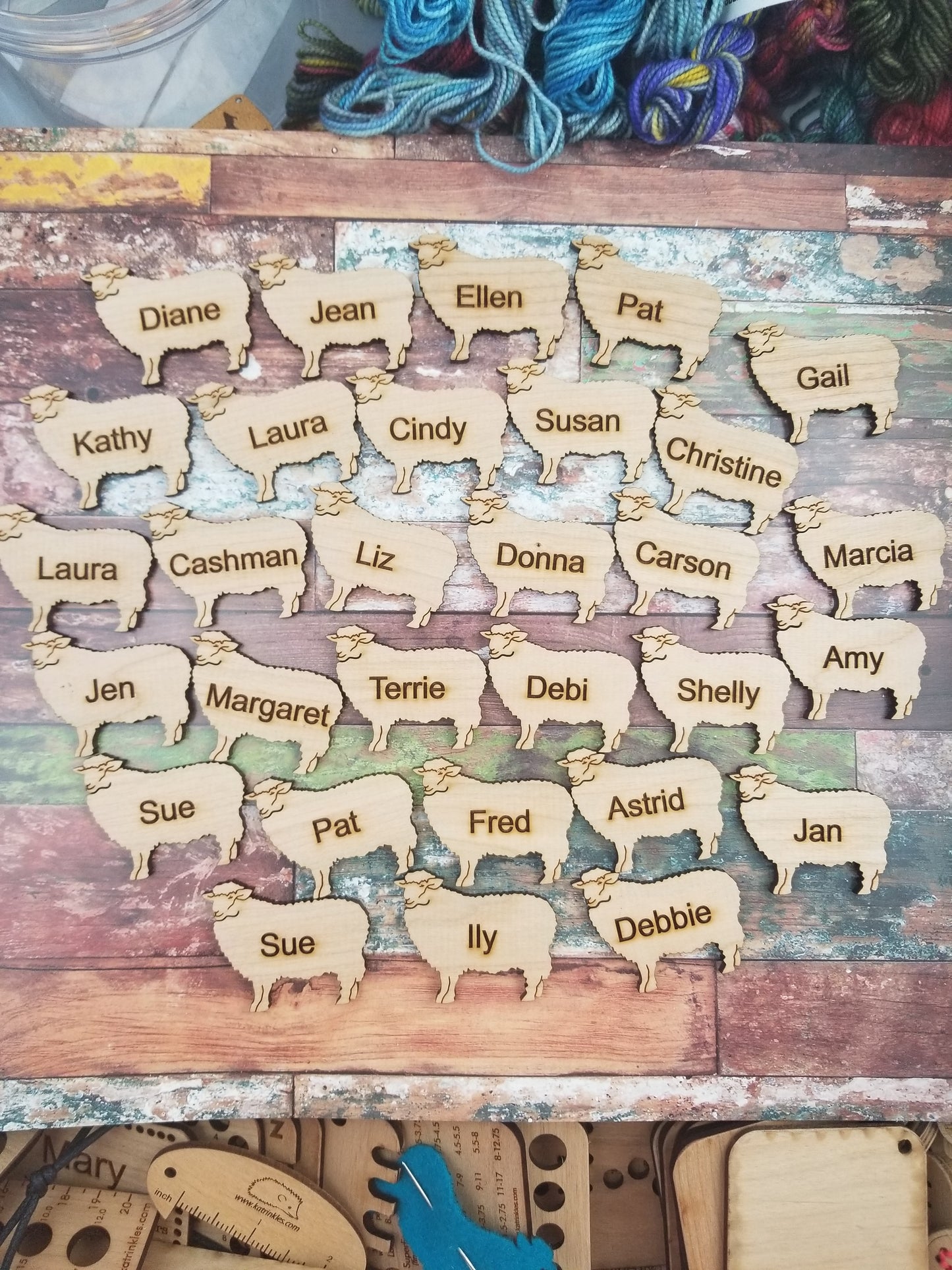 Sheep Name Tag