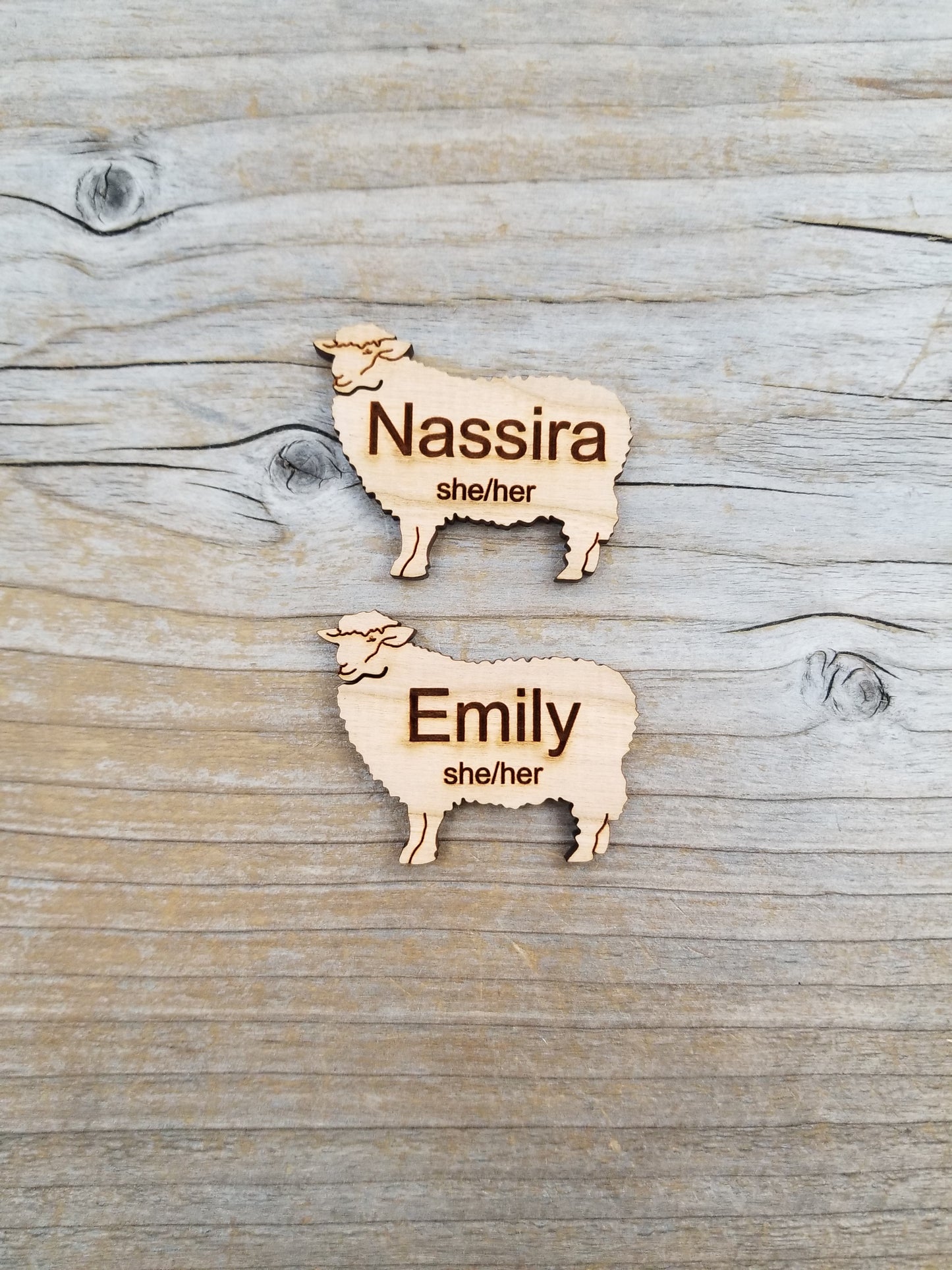 Sheep Name Tag