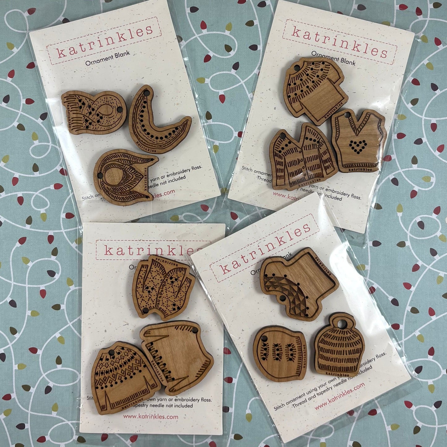 Tiny Trio Ornament Set