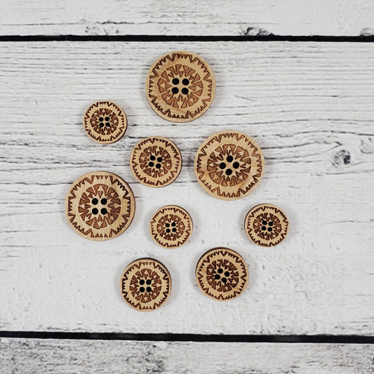 Kaleidoscope Buttons