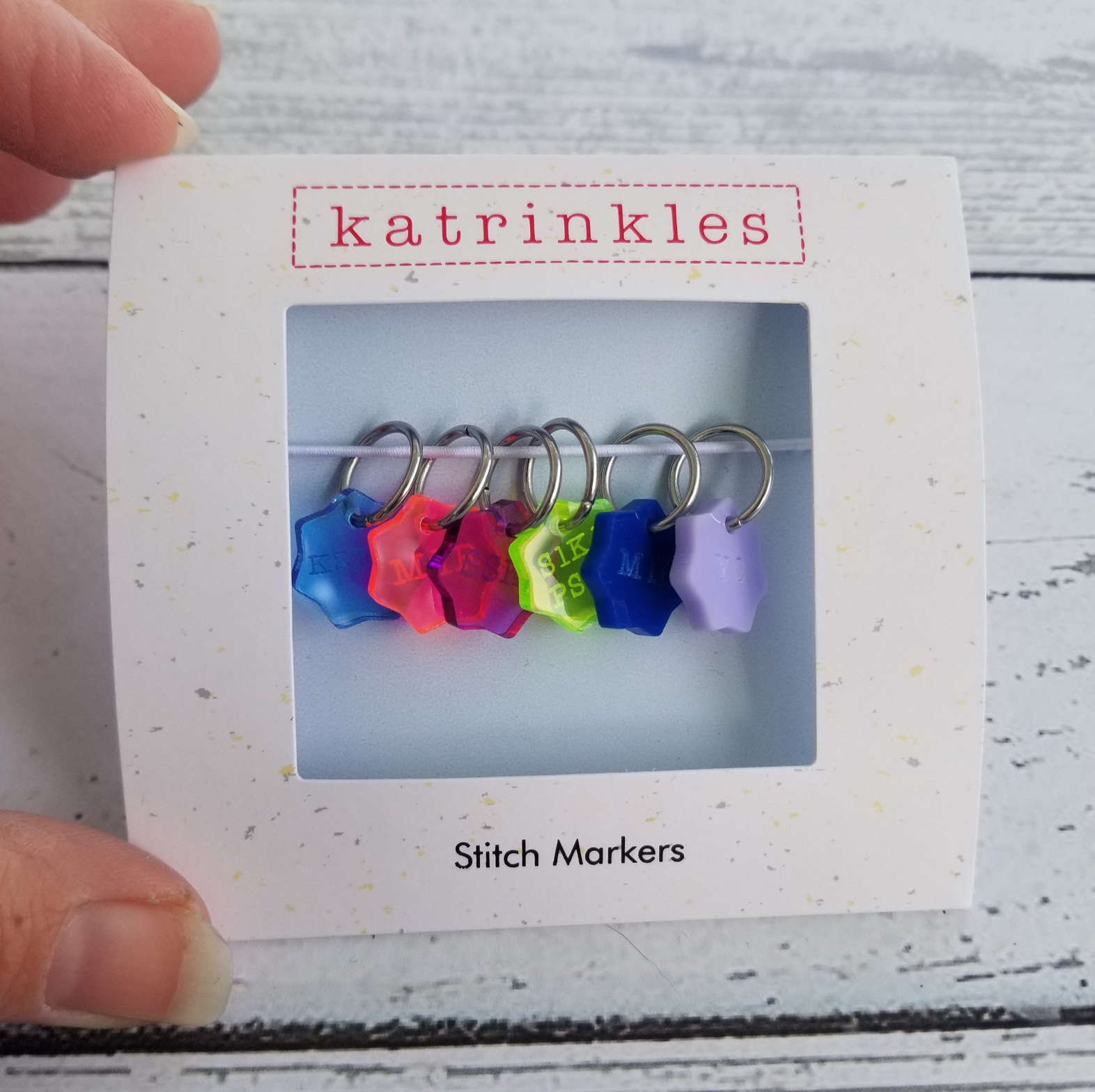 Katrinkles Increase & Decrease Stitch Marker Set - Dream Weaver