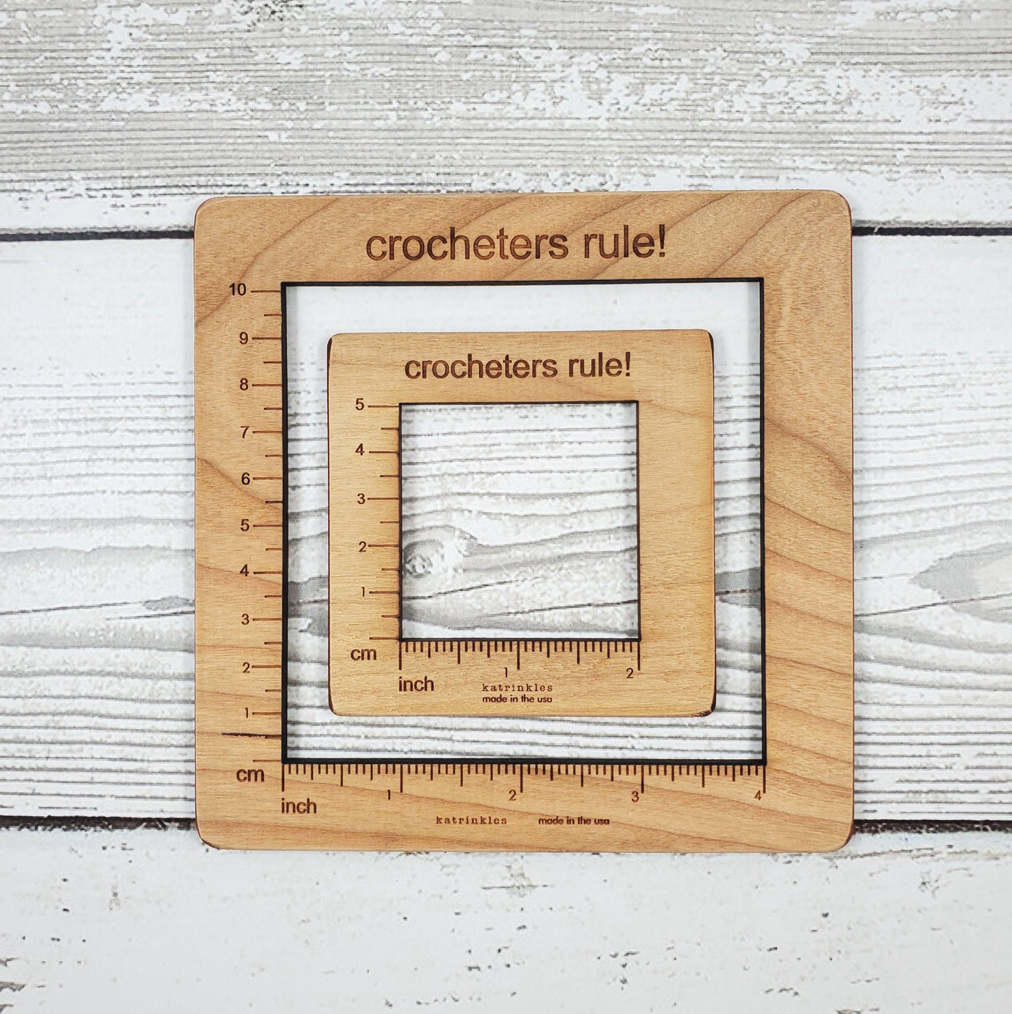 Gauge Swatch Ruler