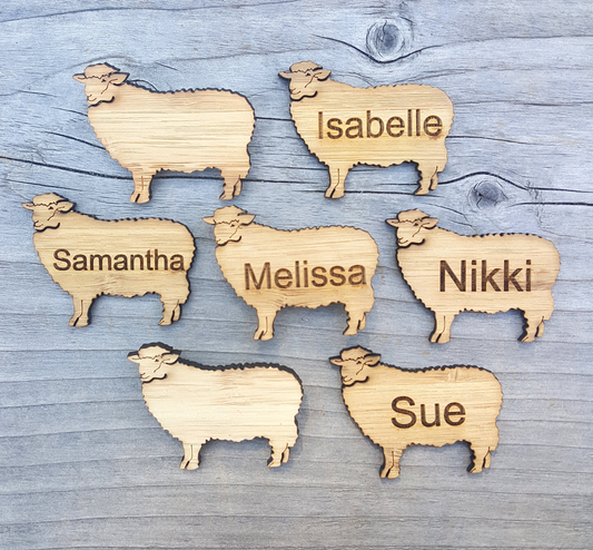 Sheep Name Tag