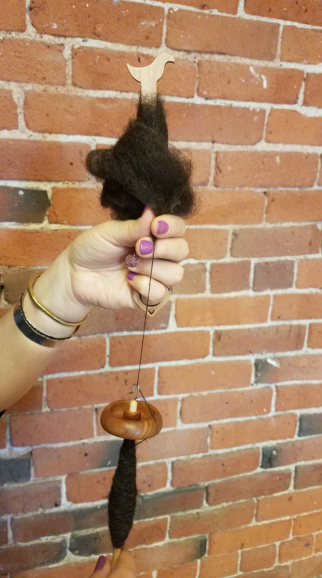 Ring Distaff for Spinning
