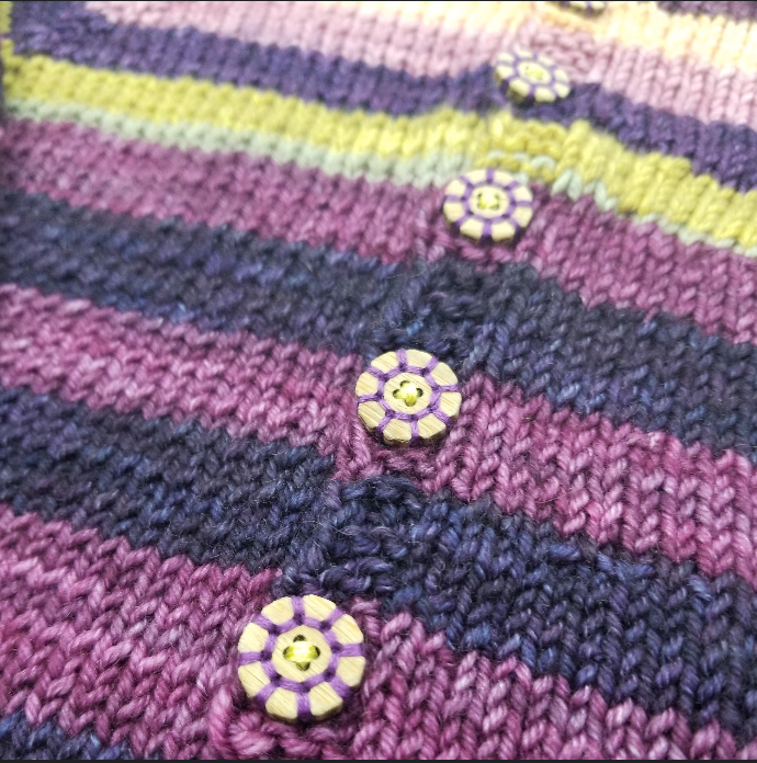 Blomster sømbare knapper