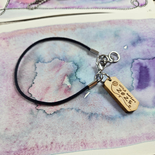 Navy Cord Bracelet for Stitch Markers - Add On item for 2025 Advent & Countdown Calendar Pre Orders. NOT AVAILABLE FOR INDIVIDUAL SALE.