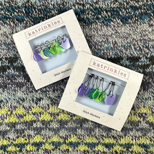Christine Parker & Co Stitch markers set of 8 - Around the Table Yarns