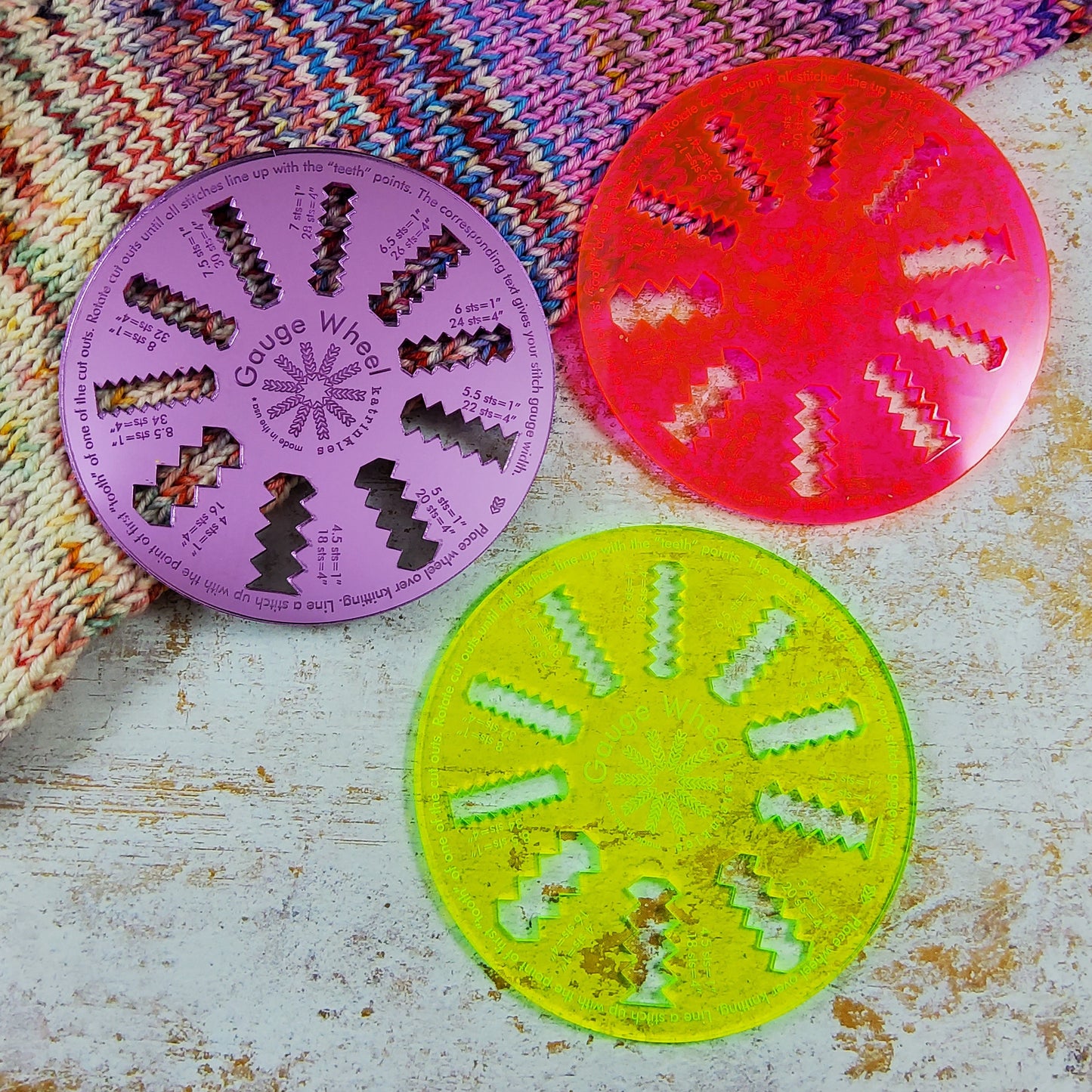 Acrylic Gauge Wheel - Pre Order