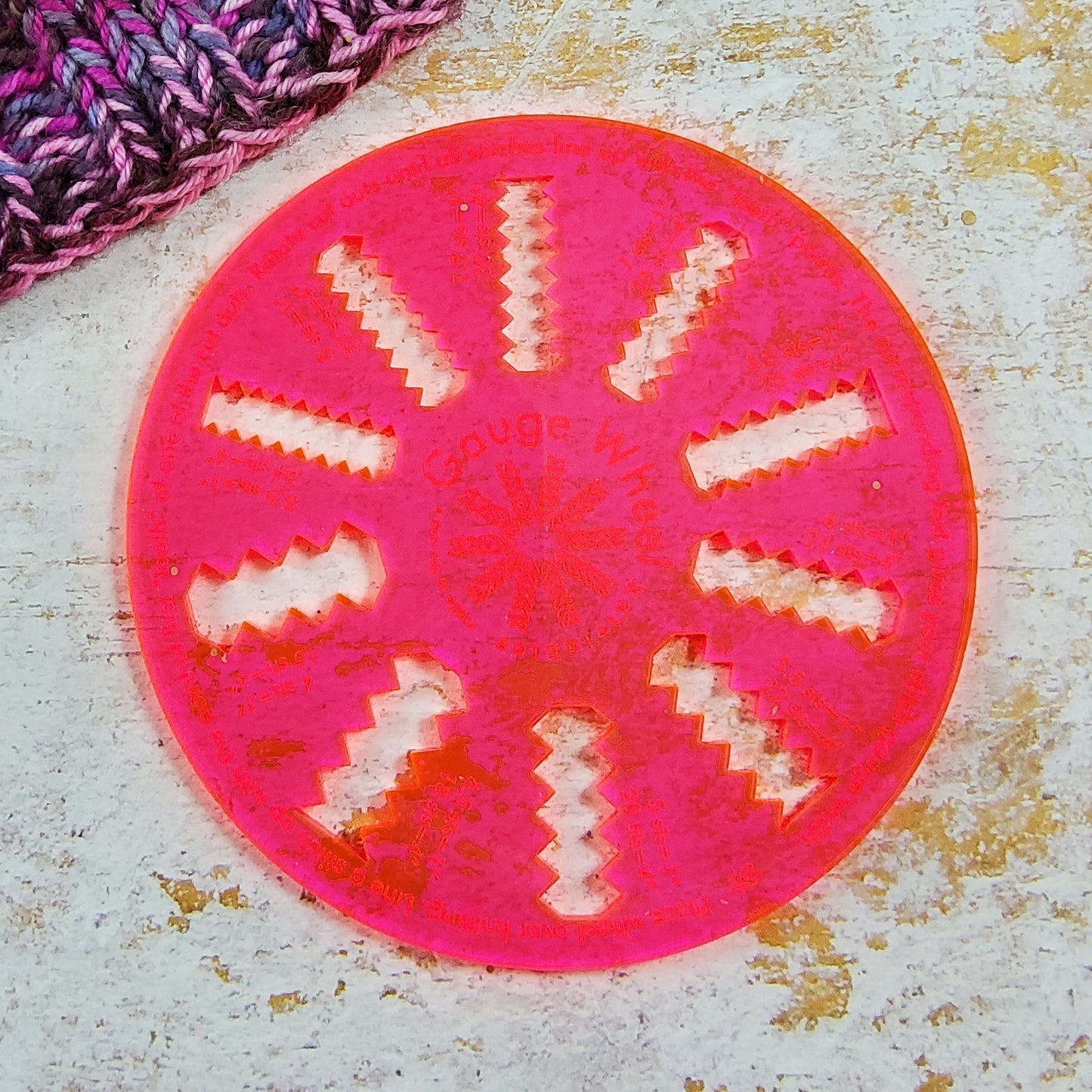 Acrylic Gauge Wheel - Pre Order