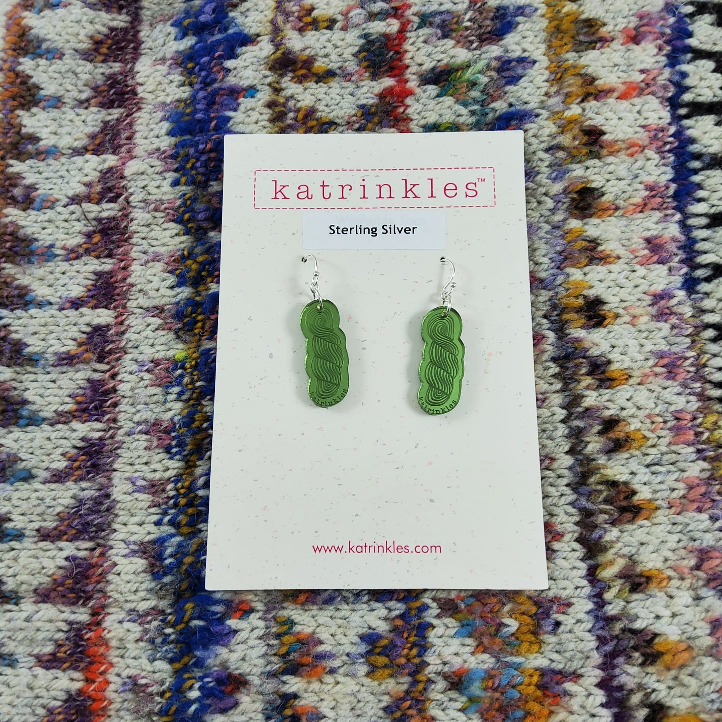 Yarn Skein Earrings - Pre Order - Ships week of 3/16/26