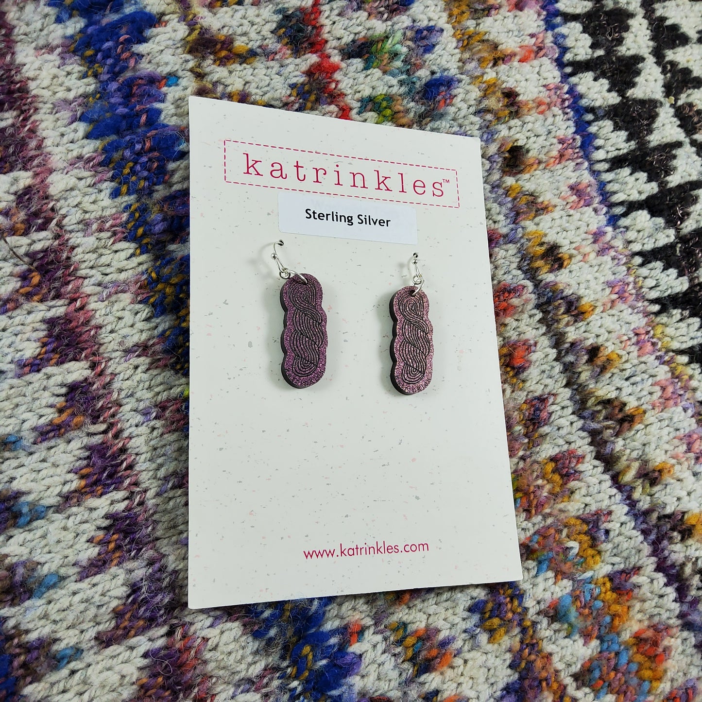 Yarn Skein Earrings - Pre Order - Ships week of 3/16/26