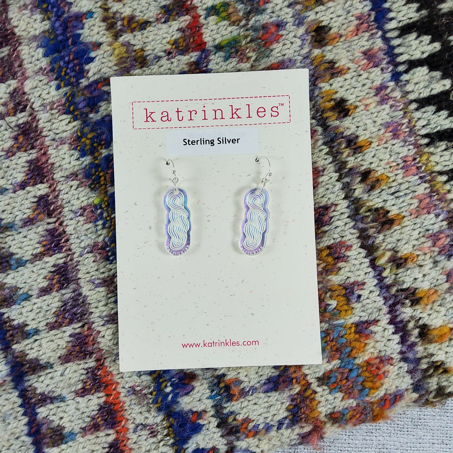 Yarn Skein Earrings - Pre Order - Ships week of 3/16/26