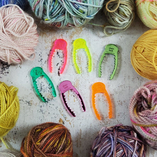 Acrylic Skein Locks - Variety Set of Six