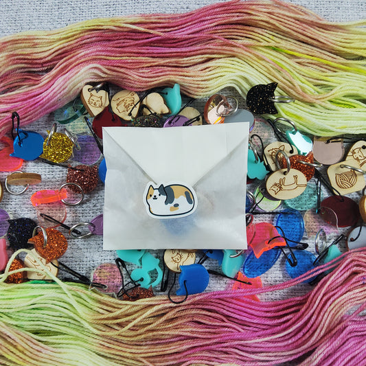 Cat Stitch Marker Mystery Grab Bag