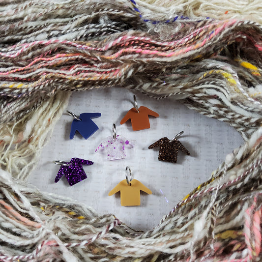 Dusk Sky Sweater Stitch Marker Set