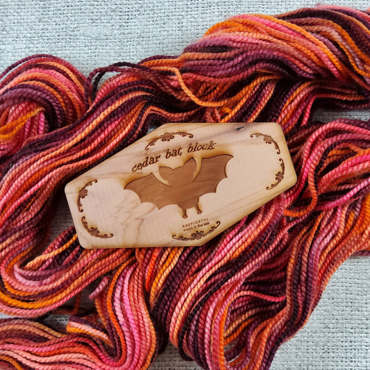 Halloween Collection 2025 - Cedar Bat Block
