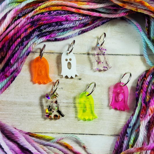 Colorful Ghost Stitch Marker Set - Halloween Collection 2026