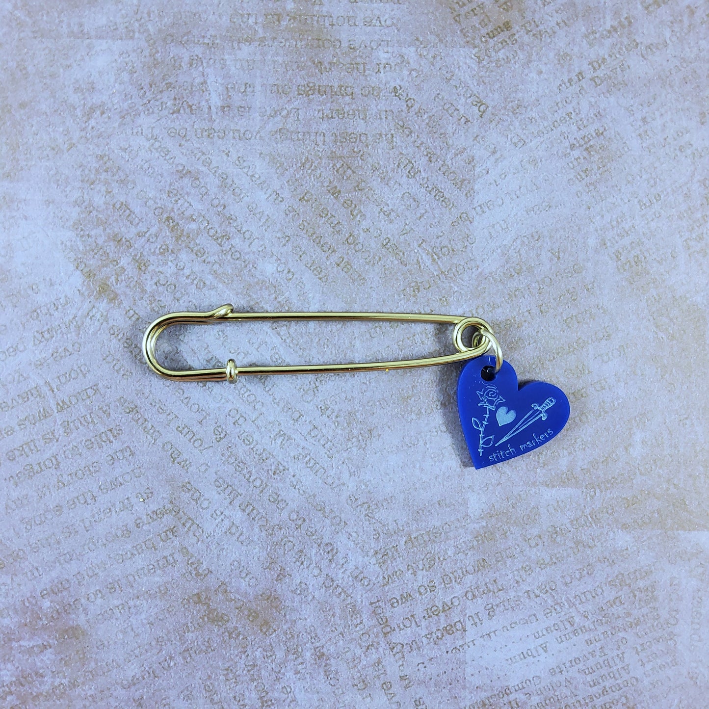 Halloweenvent 2026 Add On - Stitch Marker Holder Pin Bag Charm