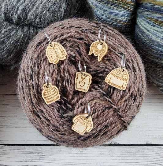 Hand Knits Stitch Marker Set