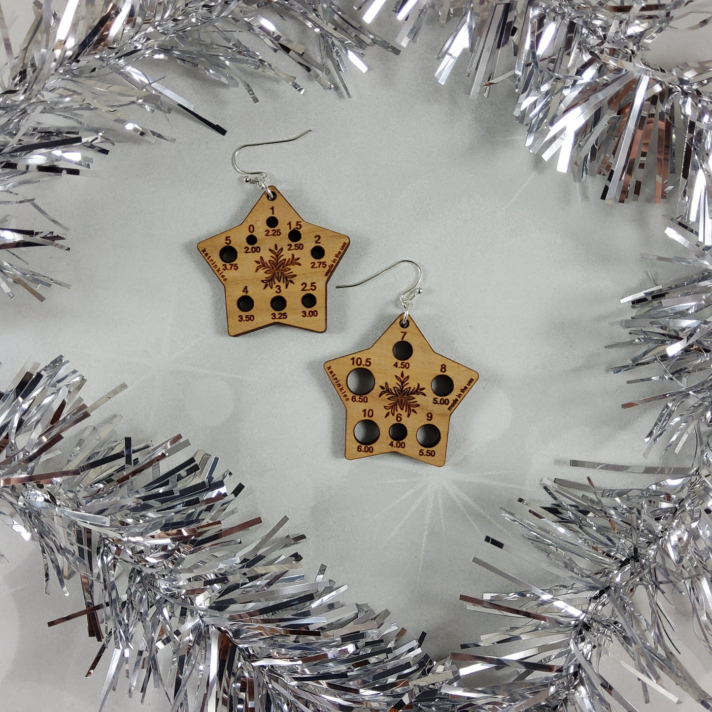 2025 Holiday Collection - Star Needle Gauge Earrings