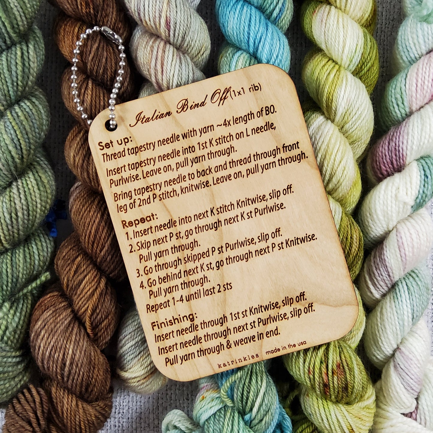 Italian Bind Off Tool