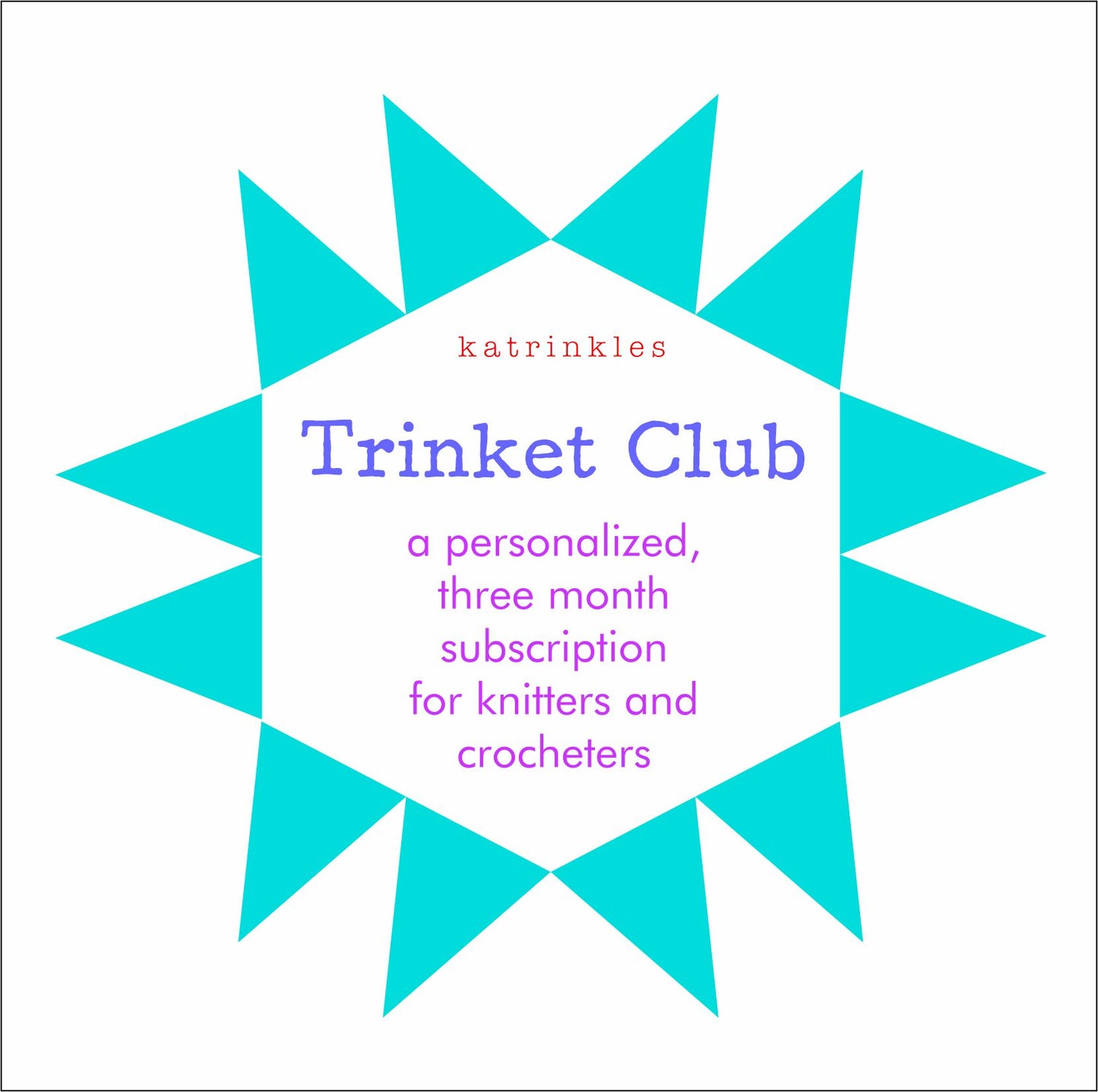 Katrinkles Trinket Club - Summer 2025 Edition