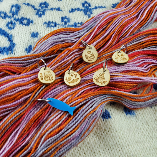 Mediterranean Stitch Marker Set