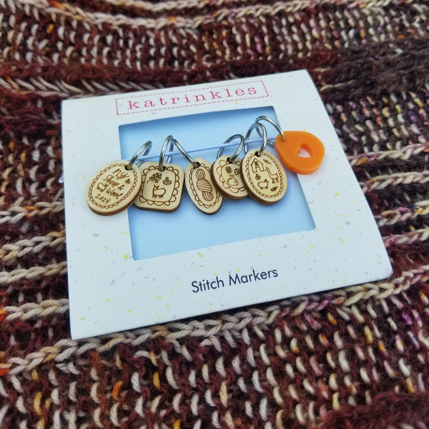 Rhinebeck 2024 Stitch Marker Set - Preorder