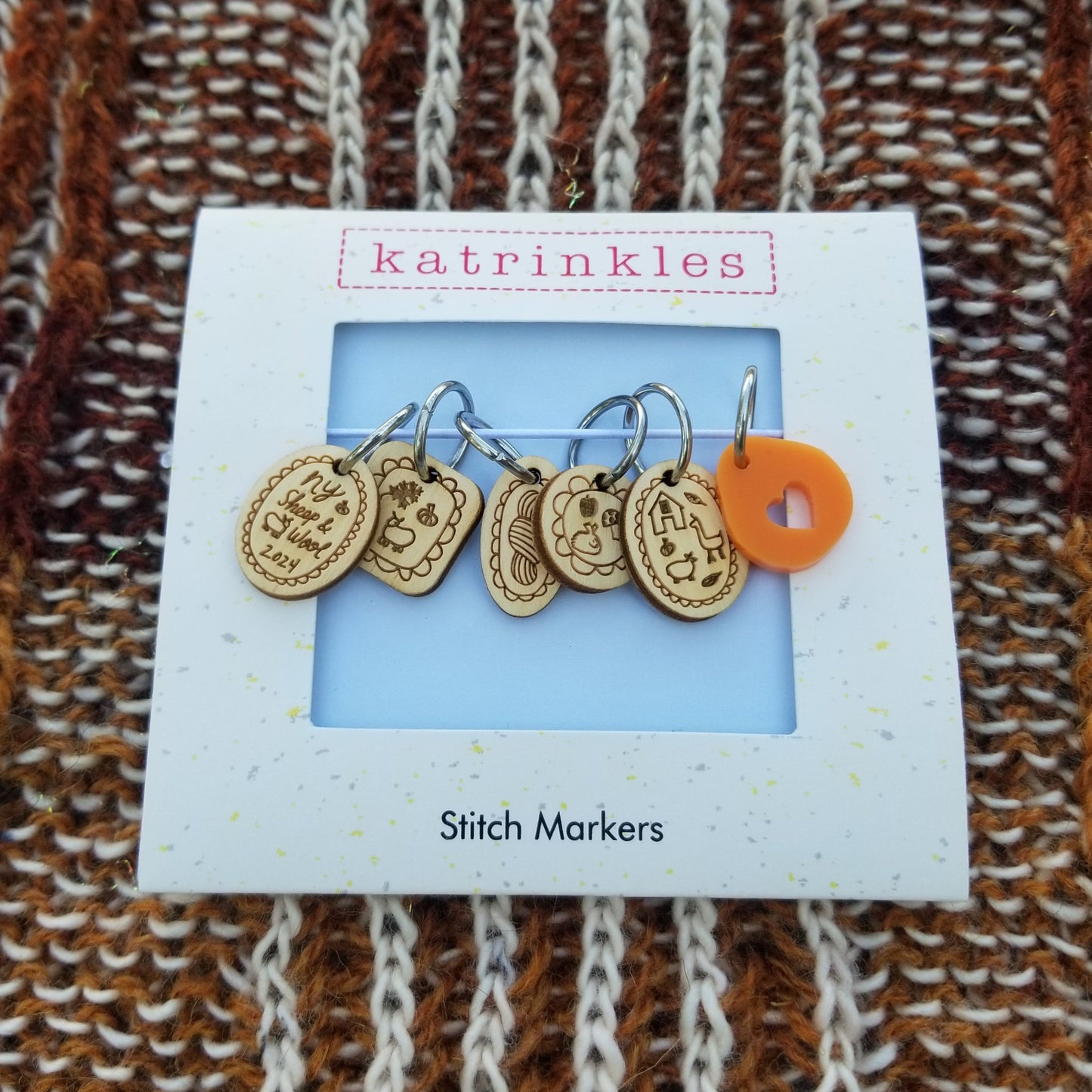 Rhinebeck 2024 Stitch Marker Set - Preorder