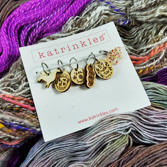 Rhinebeck Collection 2025 Stitch Marker Set - Pre Order Only