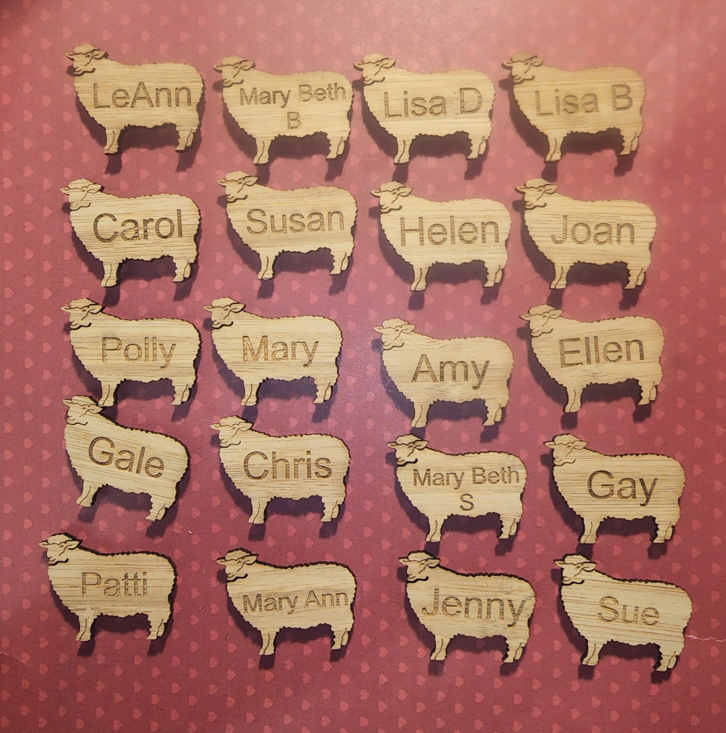 Sheep Name Tag