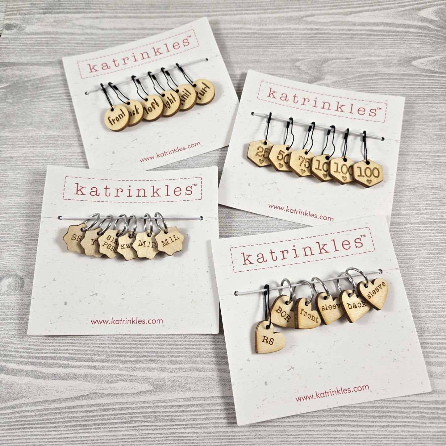 "Stitch Assistant" Stitch Marker Bundle