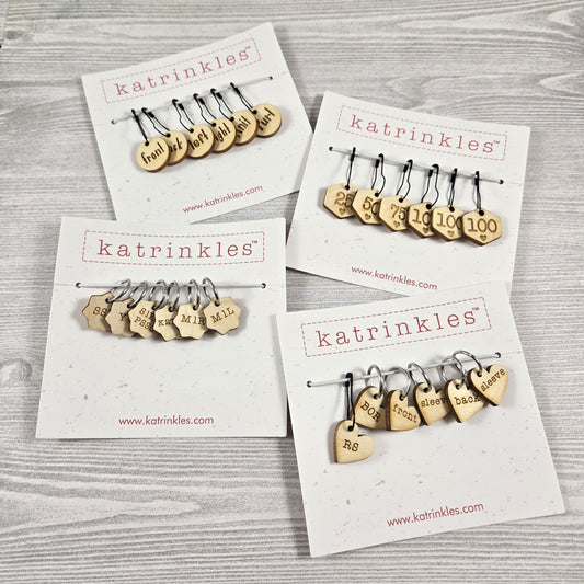 "Stitch Assistant" Stitch Marker Bundle