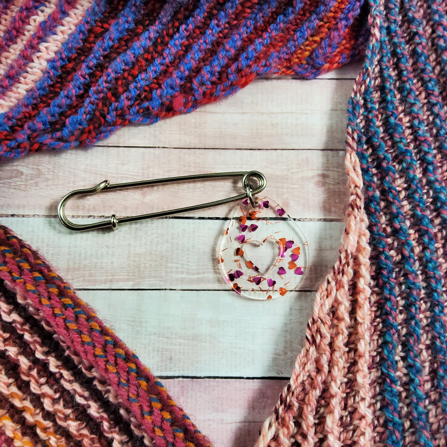 Valentine's Day 2026 Stitch Marker Holder Pin Bag Charm