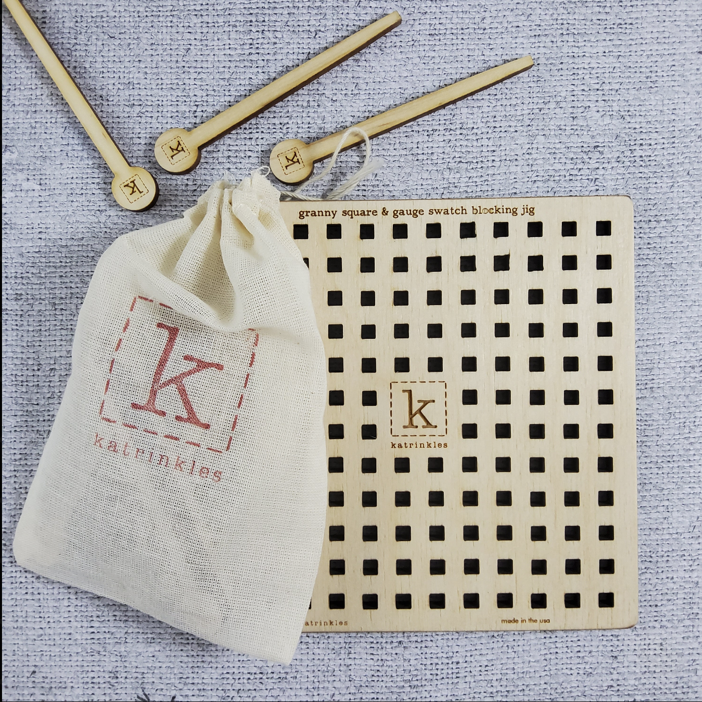 Granny Square & Gauge Swatch Blocking Board